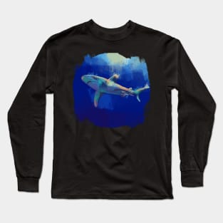 The Great Shark - Ocean Creature Long Sleeve T-Shirt